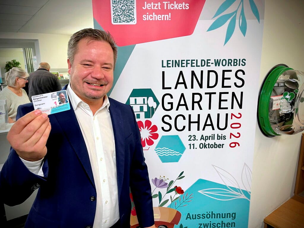 Ticketverkauf für die Landesgartenschau 2026 offiziell eröffnet
