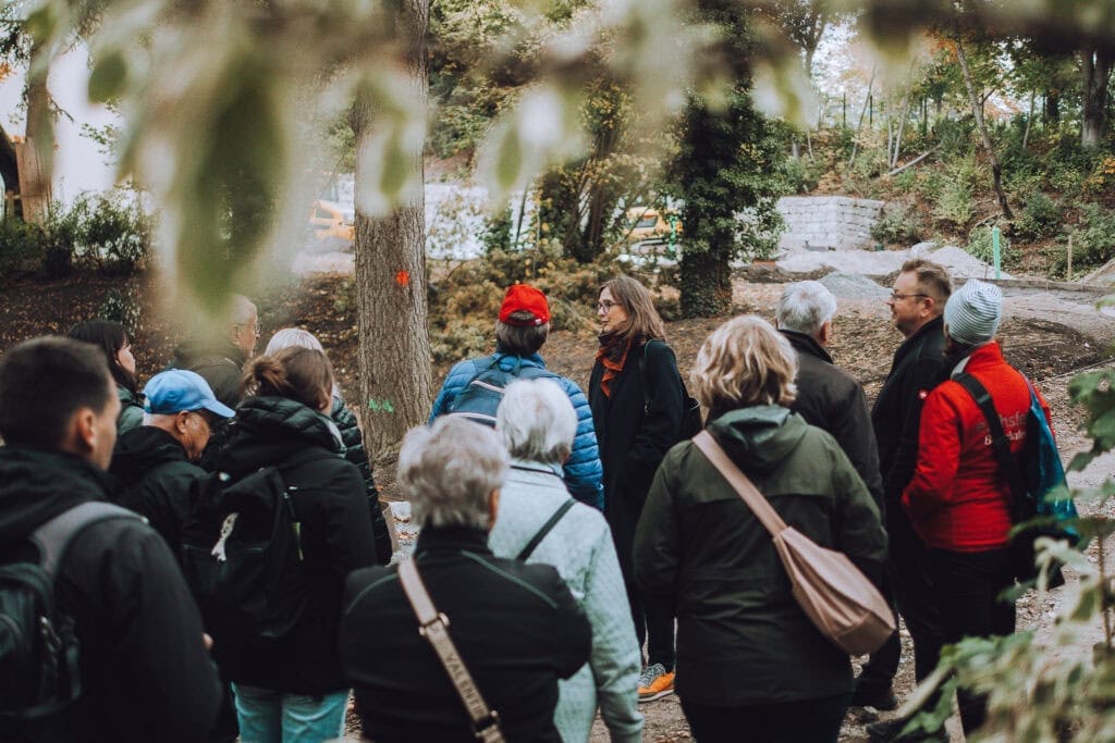 Journalisten werfen ersten Blick hinter die Kulissen der Landesgartenschau