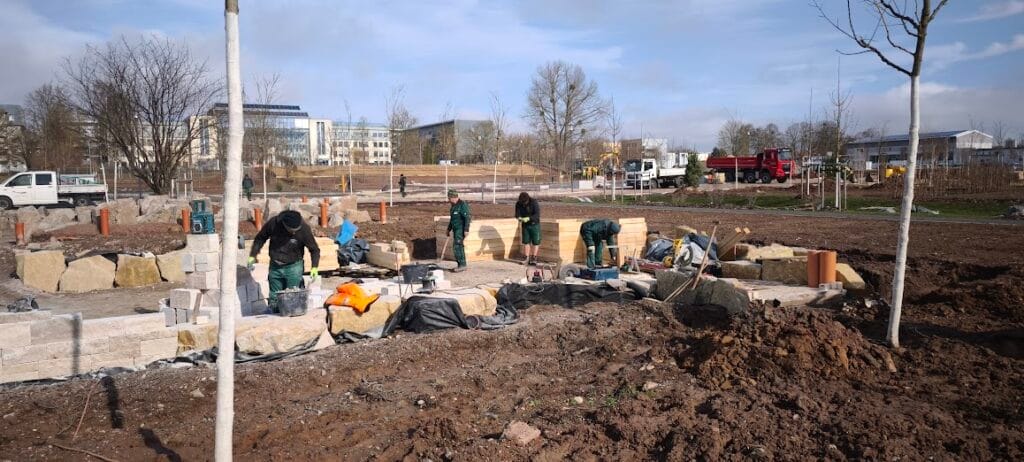 Das passiert gerade auf dem LGS-Gelände