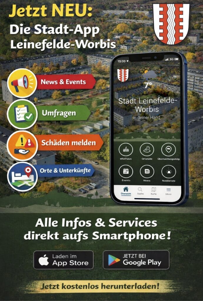 Leinefelde-Worbis startet Stadt-App