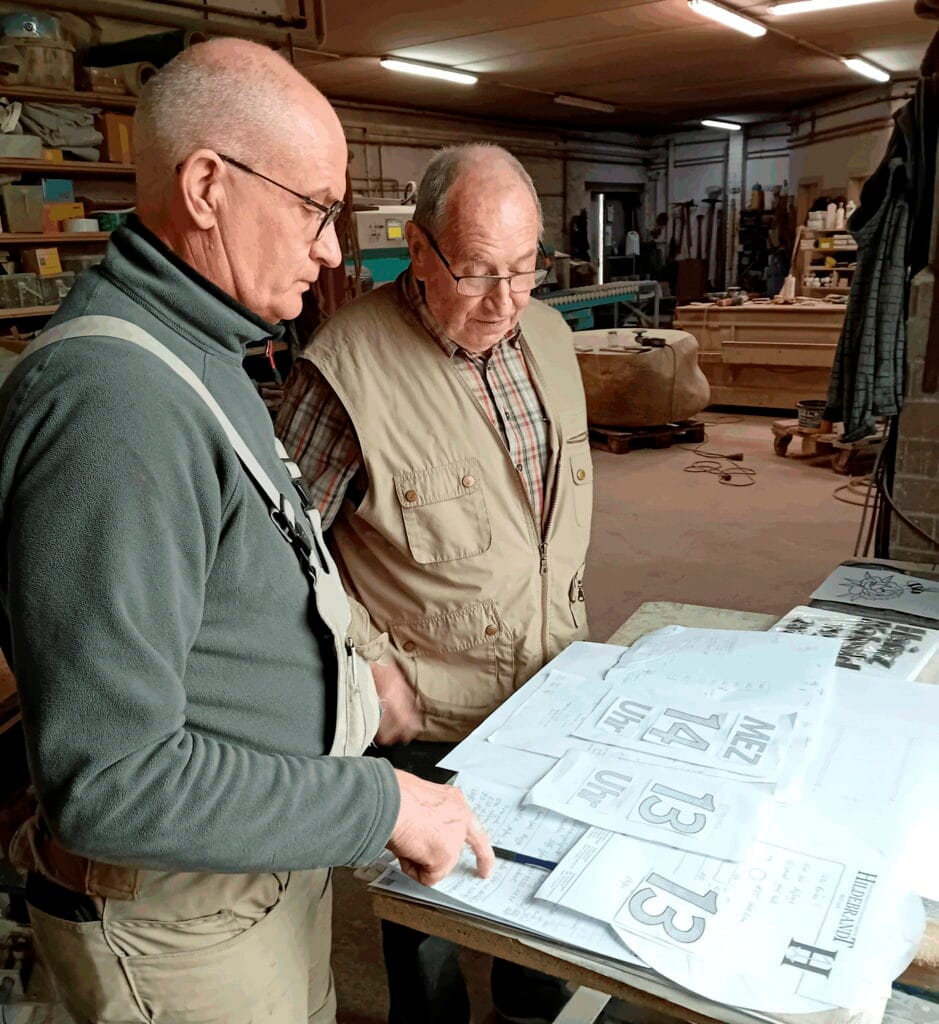 Bei dieser Sonnenuhr wird der Mensch zum Zeiger