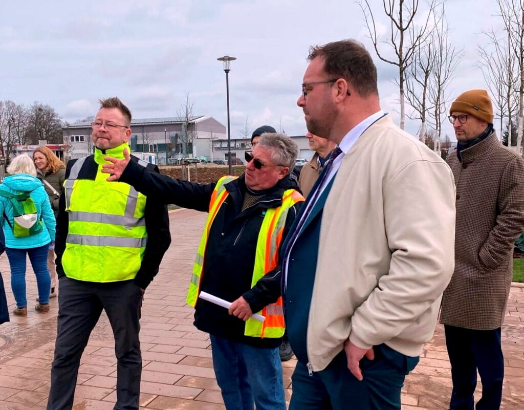 Steuerungsgruppe überzeugt sich vom LGS-Fortschritt