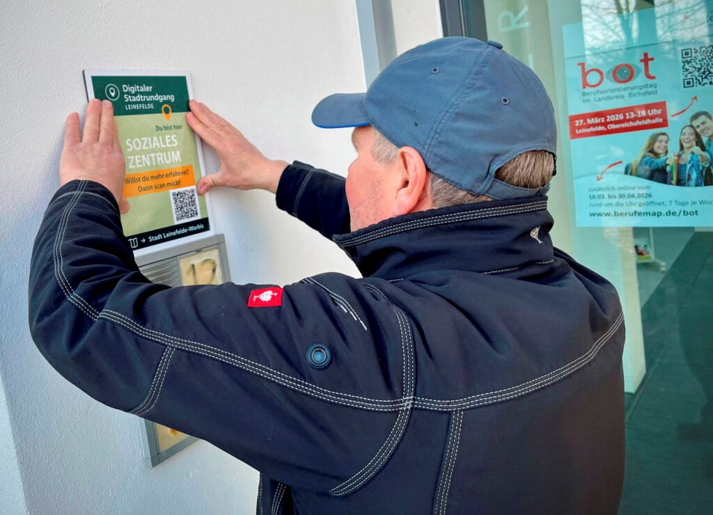 Stadtgeschichte ab sofort per QR-Code erlebbar