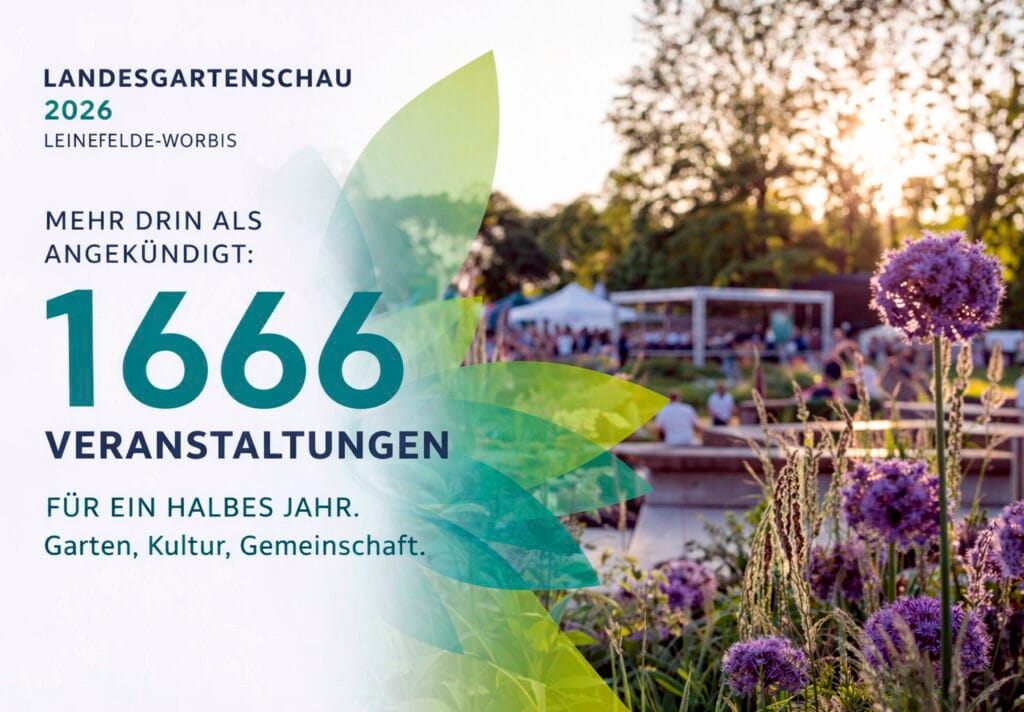 Veranstaltungskalender knackt 1666er-Marke