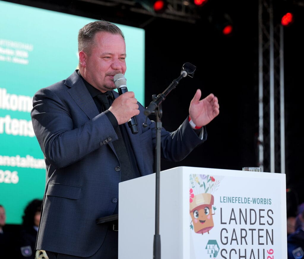 „Danke an die Menschen dieser Stadt“: Die Rede des bürgermeisters zur LGS-Eröffnung im Wortlaut