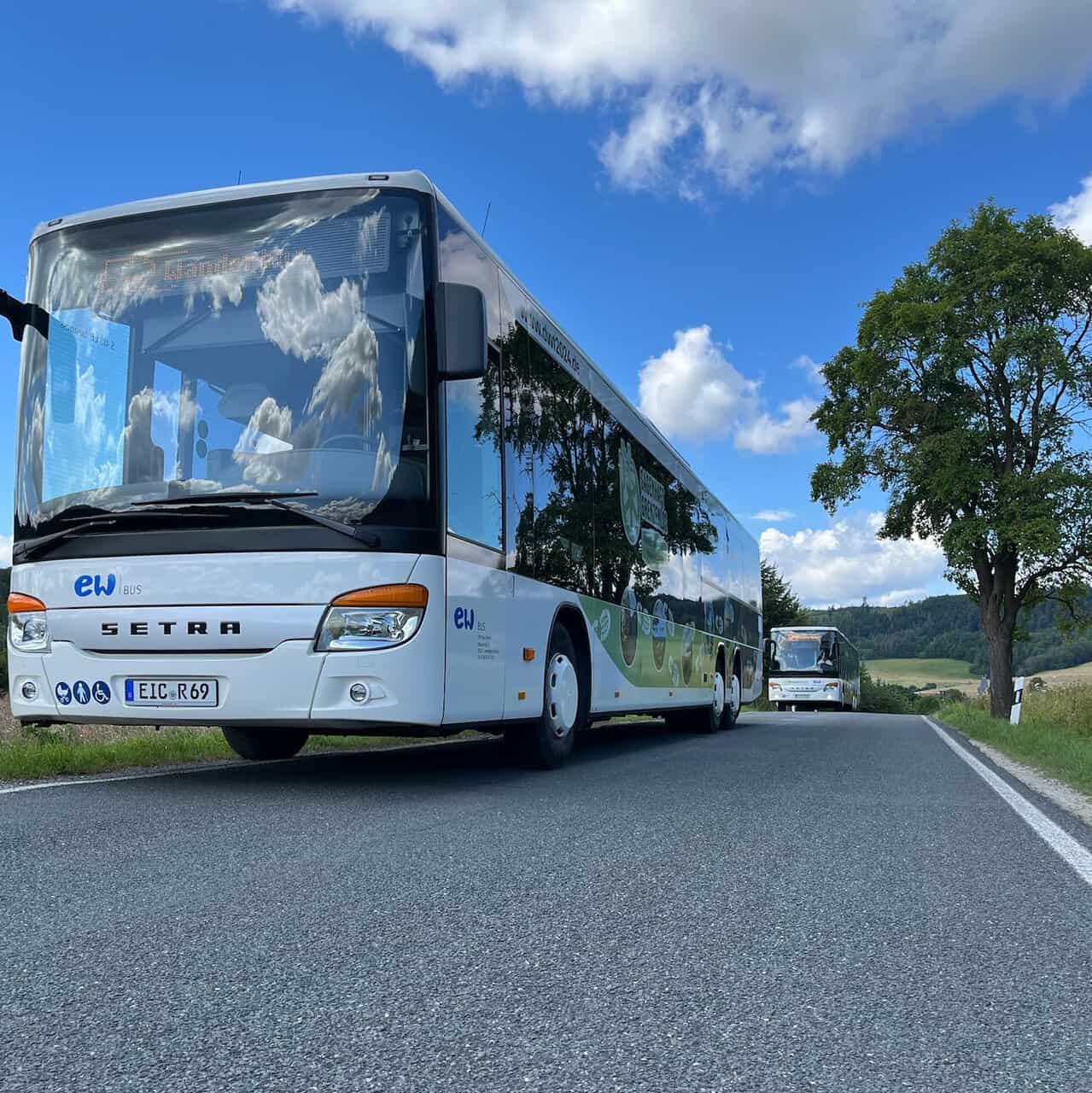 Reisebus Landesgartenschau