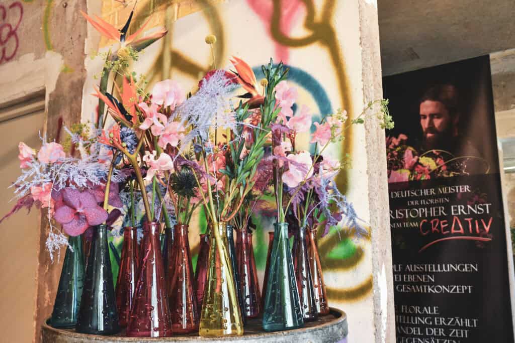 Einblicke in den Blumenblock