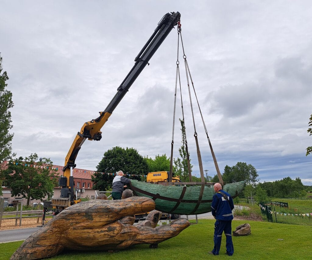 Glasarche ist neue Attraktion auf der Landesgartenschau