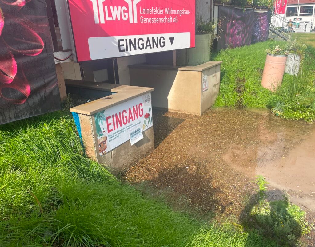 Landesgartenschau öffnet wie gewohnt – Fahrstuhl im Blumenblock wieder in Betrieb