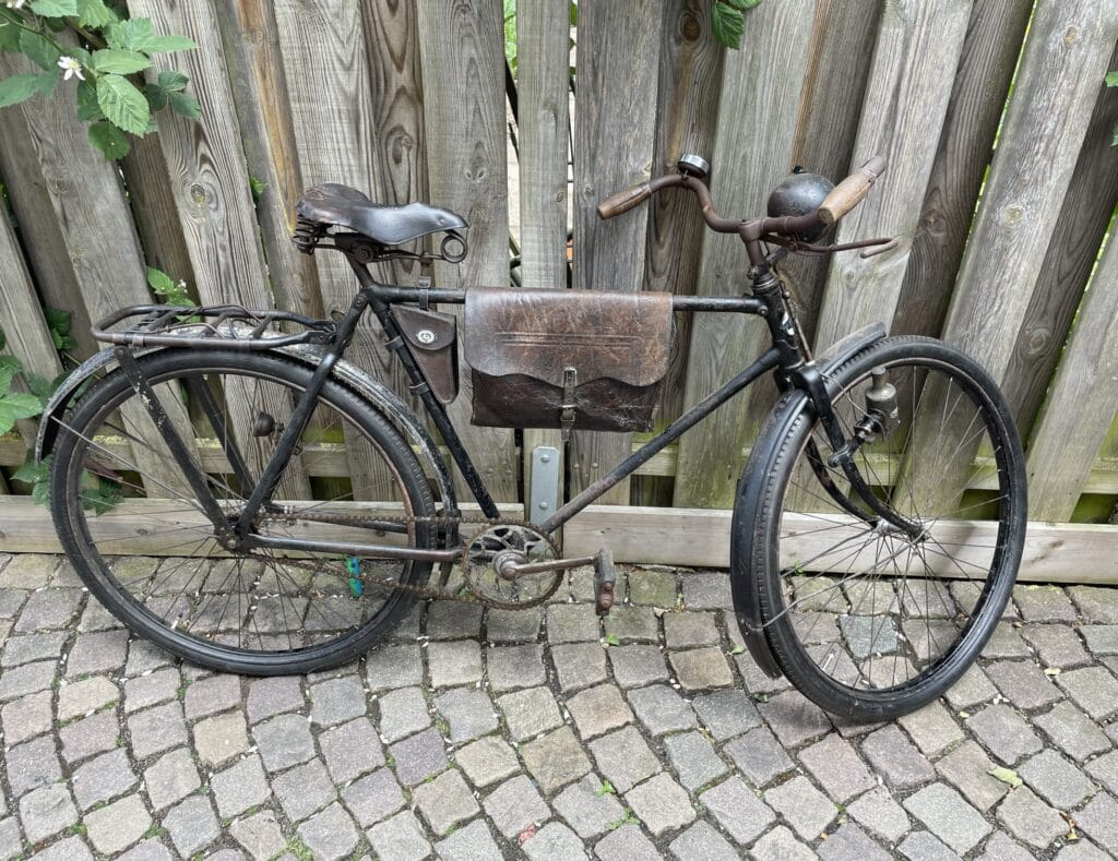 Historische DDR-Fahrräder auf der Landesgartenschau