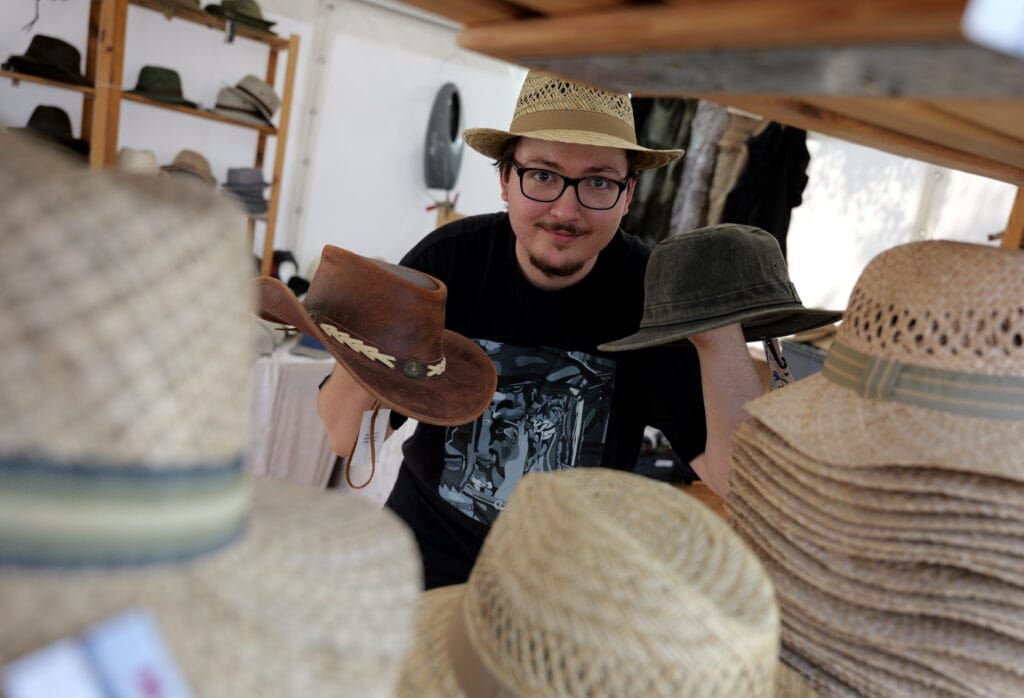Hut ab vor diesem Stand auf dem LGS-Gärtnermarkt