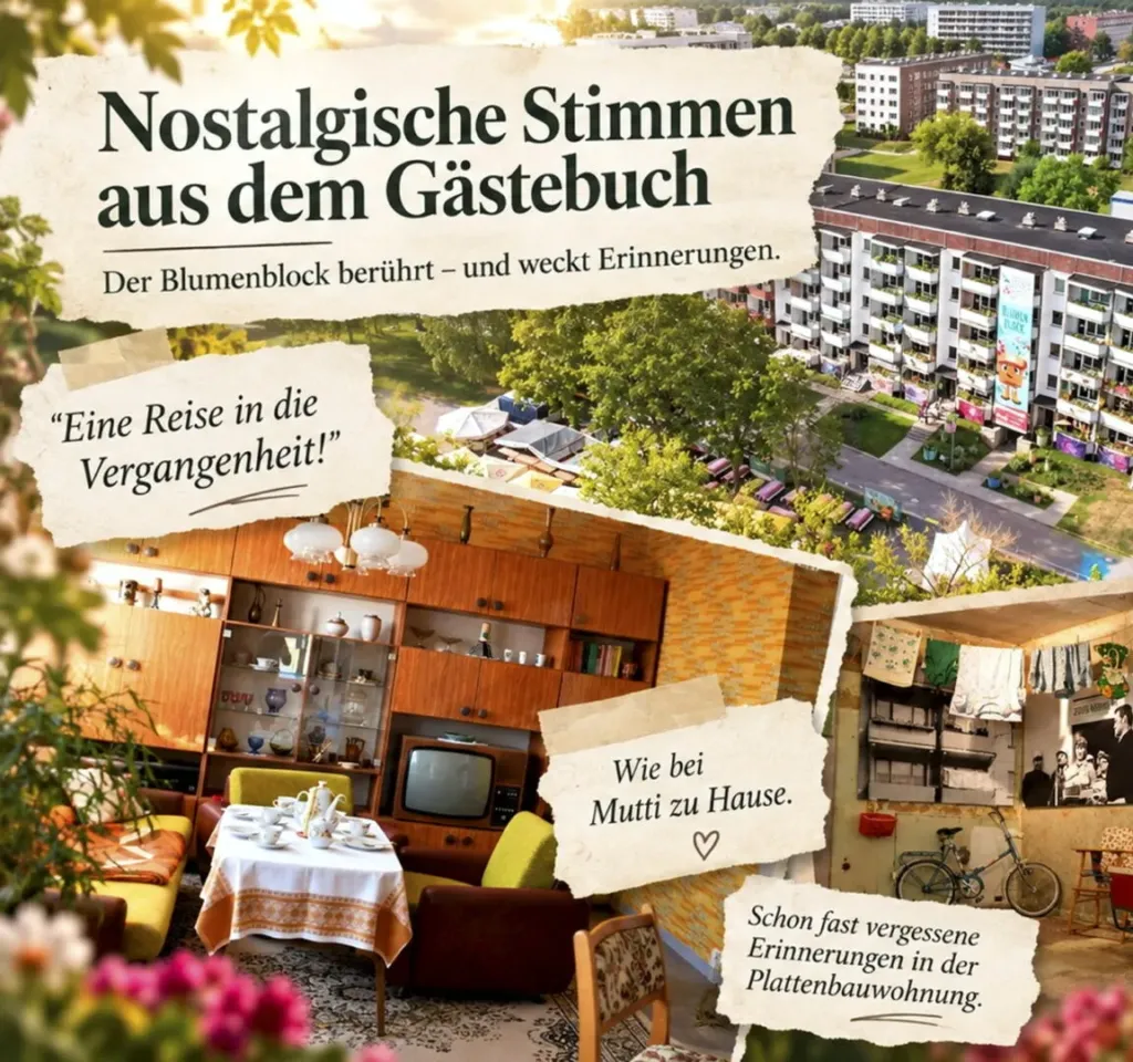 „Ich war wieder Kind“ – Gästebücher erzählen vom Zauber des LGS-Blumenblocks